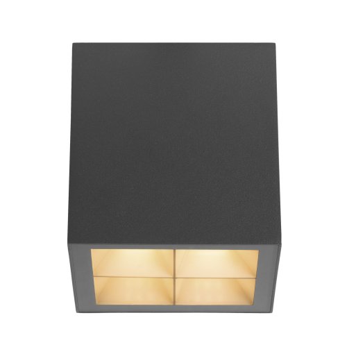 SLV S-CUBE, plafondopbouwarmatuur, 2700/3000K, 15 W, PHASE, 80&deg;, antraciet - Slv 1007461 2 rgb - 20026352