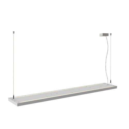 SLV WORKLIGHT PRO 150, pendelarmatuur, 150 cm, 4000K, DALI, Touch, grijs - Slv 1007473 2 rgb - 20026364