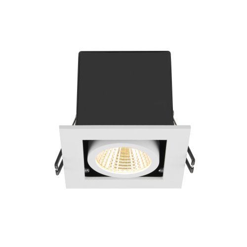 SLV KADUX, plafondinbouwarmatuur, single, 3000K, 38&deg;, IP 20, vierkant, wit - Slv 1007552 4 rgb - 20026437