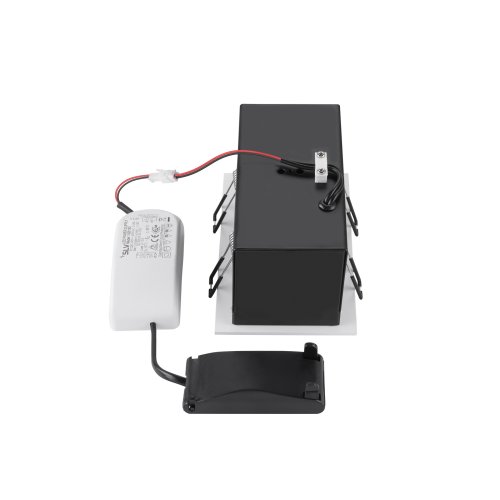SLV KADUX, plafondinbouwarmatuur, double, 3000K, 38&deg;, IP 20, vierkant, wit - Slv 1007560 2 rgb - 20026439