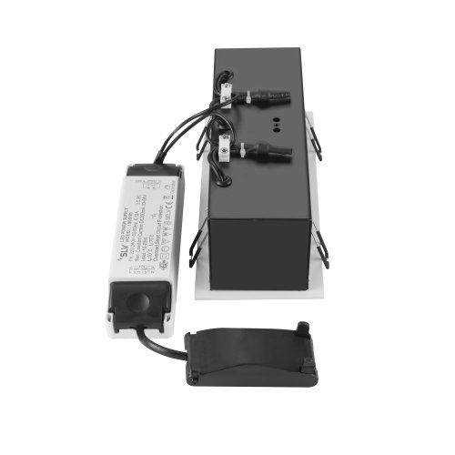 SLV KADUX, plafondinbouwarmatuur, triple, 3000K, 38&deg;, IP 20, vierkant, wit - Slv 1007568 2 rgb - 20026441
