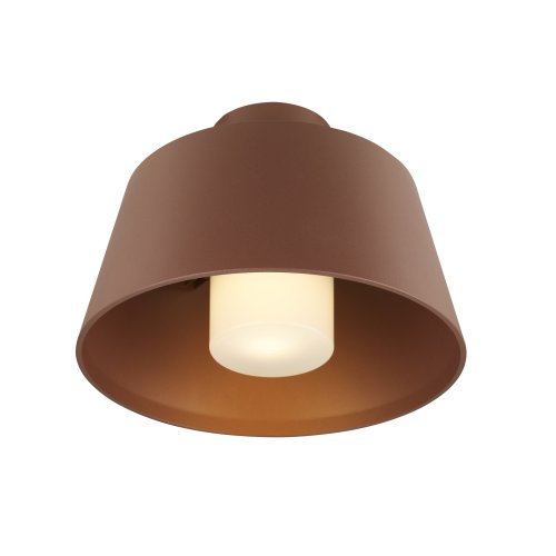 SLV PHOTONI, plafondopbouwarmatuur, conisch, 1 x max. 13 W, E27, roest - Slv 1007582 1 h rgb - 20026447