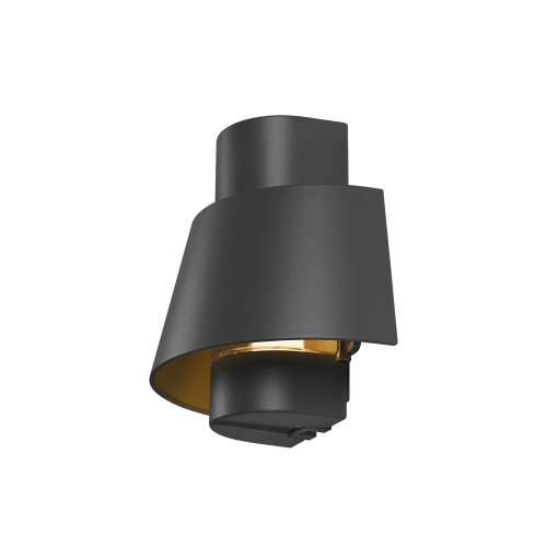 SLV PHOTONI, wandopbouwarmatuur, conisch, 1 x max. 13 W, E27, zwart - Slv 1007585 2 rgb - 20026450