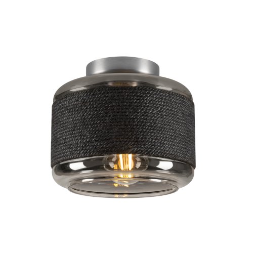 SLV PANTILO ROPE 19, wand- en plafondopbouwarmatuur, cilindrisch, 1 x max. - Slv 1007593 1 h rgb - 20026458