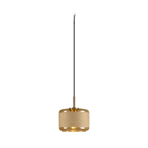 SLV PANTILO ROPE 19, pendelarmatuur, 250 cm, E27, 15 W, goud - Slv 1007597 1 h rgb - 20026462