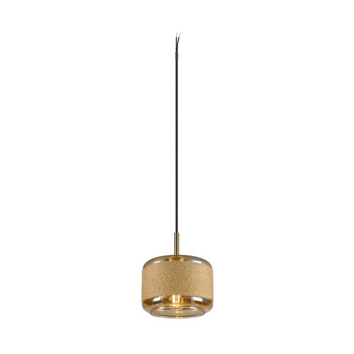 SLV PANTILO ROPE 19, pendelarmatuur, 250 cm, E27, 15 W, goud - Slv 1007597 2 rgb - 20026462