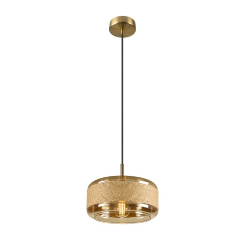 SLV PANTILO ROPE 27, pendelarmatuur, 250 cm, E27, 15 W, goud - Slv 1007599 2 rgb - 20026464