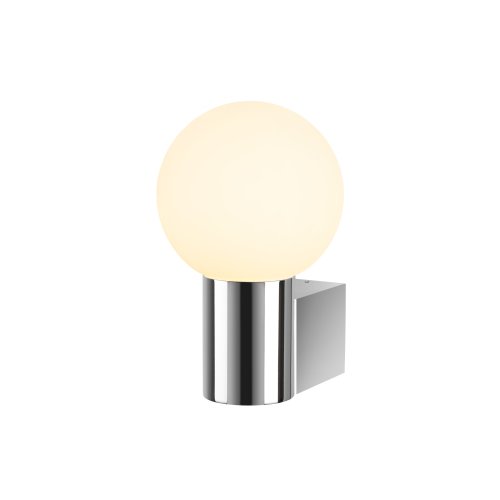 SLV VARYT, wandopbouwarmatuur, rond, 1 x max.. 6 W E14, chroom - Slv 1007600 1 h rgb - 20026465