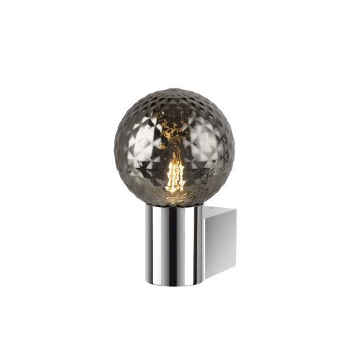 SLV VARYT, wandopbouwarmatuur, rond, 1 x max.. 6 W E14, chroom - Slv 1007600 1007858 1 rgb - 20026465