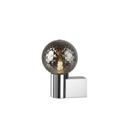 SLV VARYT, wandopbouwarmatuur, rond, 1 x max.. 6 W E14, chroom - Slv 1007600 1007858 2 rgb - 20026465