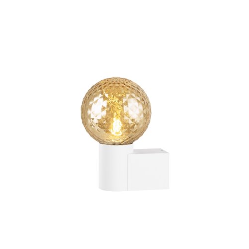 SLV VARYT, wandopbouwarmatuur, rond, 1 x max.. 6 W E14, wit - Slv 1007602 1008023 2 rgb - 20026467