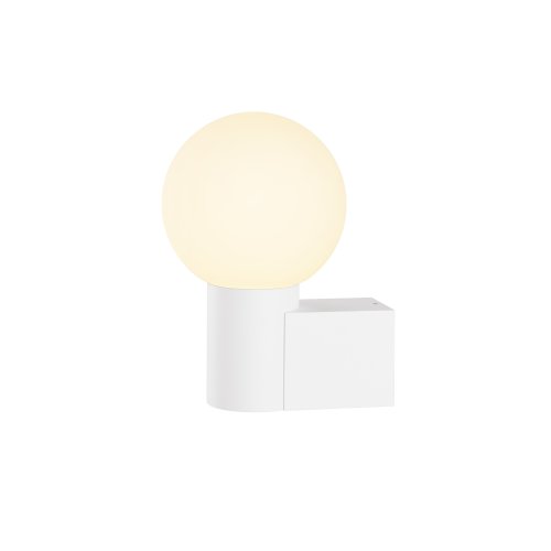 SLV VARYT, wandopbouwarmatuur, rond, 1 x max.. 6 W E14, wit - Slv 1007602 2 rgb - 20026467