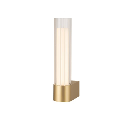 SLV LYGANT single, wandopbouwarmatuur, 3000K, 8 W, messing - Slv 1007612 1 h rgb - 20026477