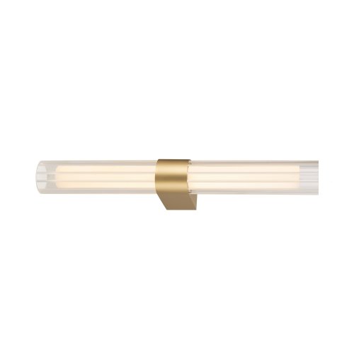 SLV LYGANT double, wandopbouwarmatuur, 3000K, 11 W, messing - Slv 1007616 2 rgb - 20026481