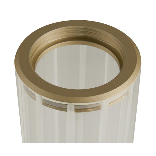 SLV LYGANT double, wandopbouwarmatuur, 3000K, 11 W, messing - Slv 1007616 d2 rgb - 20026481