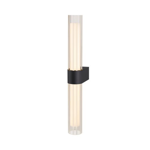 SLV LYGANT double, wandopbouwarmatuur, 3000K, 11 W, zwart - Slv 1007618 1 h rgb - 20026483