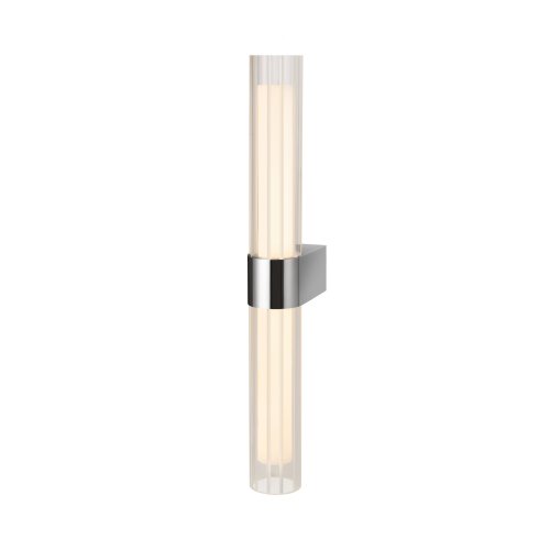 SLV LYGANT double, wandopbouwarmatuur, 3000K, 11 W, chroom - Slv 1007619 1 h rgb - 20026484