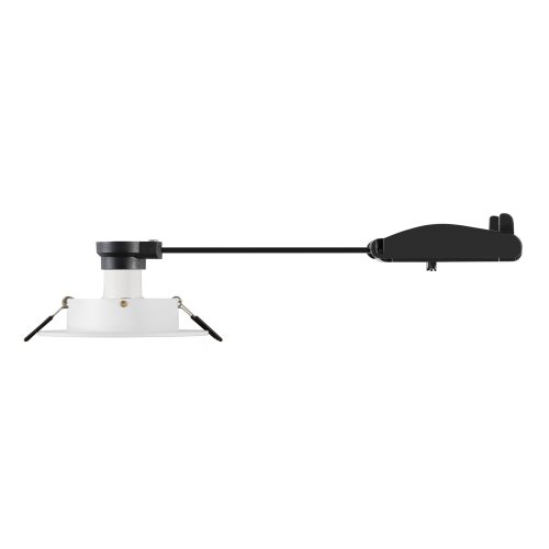SLV NEW TRIA&reg; 75 XL, plafondinbouwlamp, rond, max. 10W GU10, wit - Slv 1007624 3 rgb - 20026489