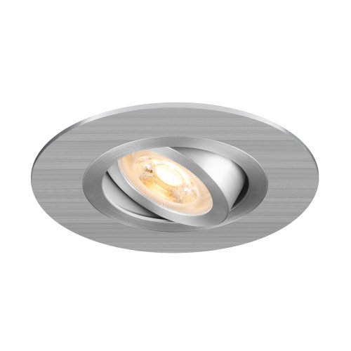 SLV NEW TRIA&reg; 75 XL, plafondinbouwlamp, rond, max. 10W GU10, aluminium - Slv 1007626 1 h rgb - 20026491