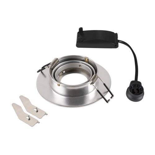 SLV NEW TRIA&reg; 75 XL, plafondinbouwlamp, rond, max. 10W GU10, aluminium - Slv 1007626 2 rgb - 20026491