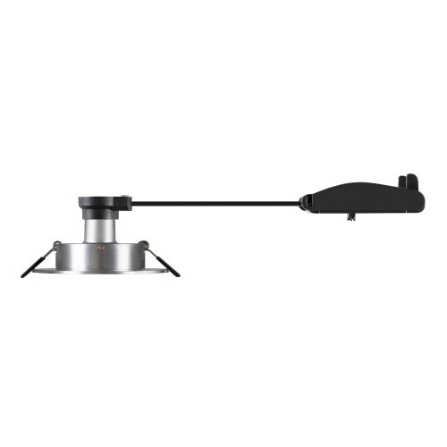 SLV NEW TRIA&reg; 75 XL, plafondinbouwlamp, rond, max. 10W GU10, aluminium - Slv 1007626 3 rgb - 20026491