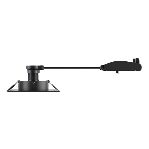 SLV NEW TRIA&reg; 75 XL, plafondinbouwlamp, vierkant, max. 10W GU10, zwart - Slv 1007628 3 rgb - 20026493