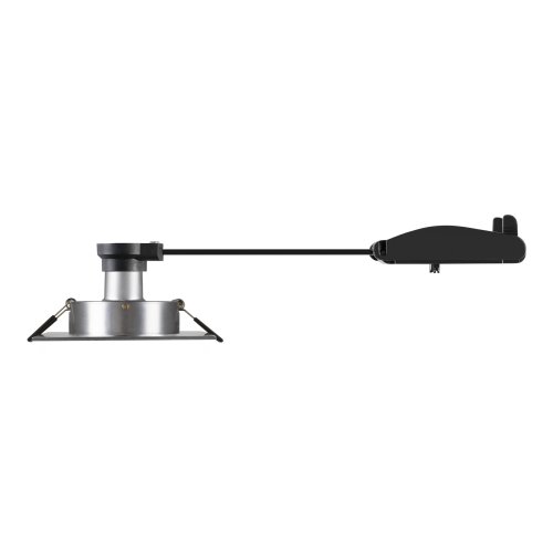 SLV NEW TRIA&reg; 75 XL, plafondinbouwlamp, vierkant, max. 10W GU10, aluminium - Slv 1007629 3 rgb - 20026494