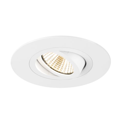 SLV NEW TRIA&reg; 75 XL, plafondinbouwring, D: 11 H: 2.6 cm, IP20, wit - Slv 1007630 3 rgb - 20026495