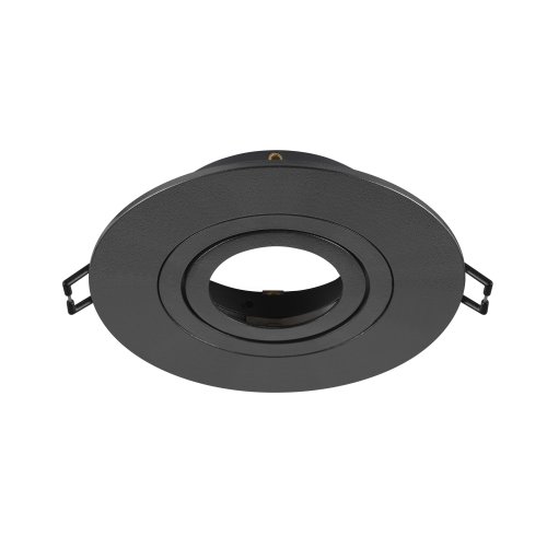 SLV NEW TRIA&reg; 75 XL, plafondinbouwring, D: 11 H: 2.6 cm, IP20, zwart - Slv 1007631 1 h rgb - 20208379