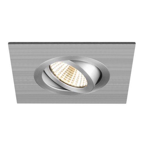 SLV NEW TRIA&reg; 75 XL, plafondinbouwring, L: 11 B: 11 H: 2.6 cm, aluminium - Slv 1007636 3 rgb - 20026501