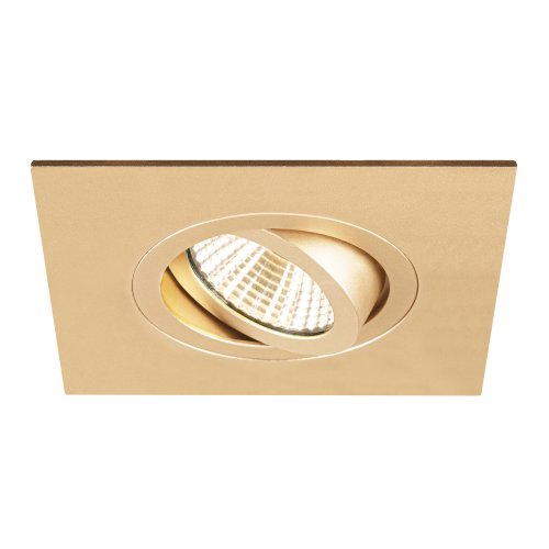 SLV NEW TRIA&reg; 75 XL, plafondinbouwring, L: 11 B: 11 H: 2.6 cm, ros&eacute;gold - Slv 1007637 3 rgb - 20026502
