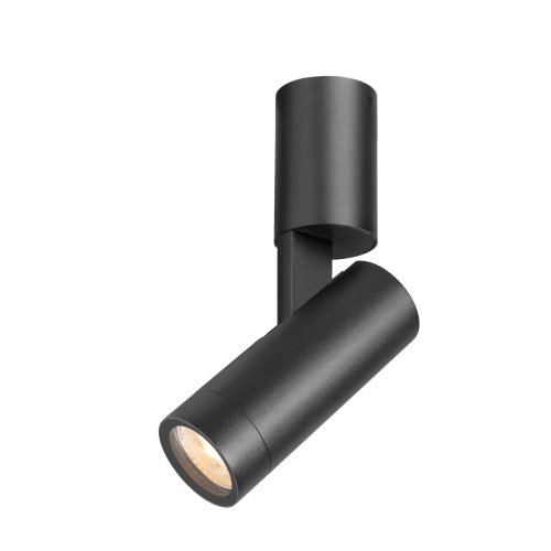 SLV S-TUBE, wandopbouwarmatuur, rond, 1 x max.. 10 W GU10, zwart - Slv 1007653 4 rgb - 20026517