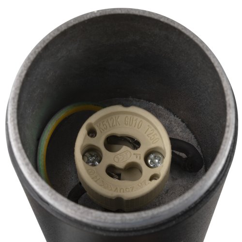 SLV S-TUBE, wandopbouwarmatuur, rond, 1 x max.. 10 W GU10, zwart - Slv 1007653 d3 rgb - 20026517