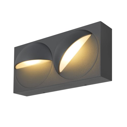 SLV LID I, wandopbouwarmatuur, 2700/3000K, 29 W, PHASE, 100&deg;, antraciet - Slv 1007668 1 h rgb - 20026532