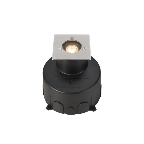 SLV DASAR&reg; S, vloerinbouwarmatuur, vierkant, 4 W, 3000K, 24&deg;, IP67, cilind - Slv 1007681 1007682 1 rgb - 20026544
