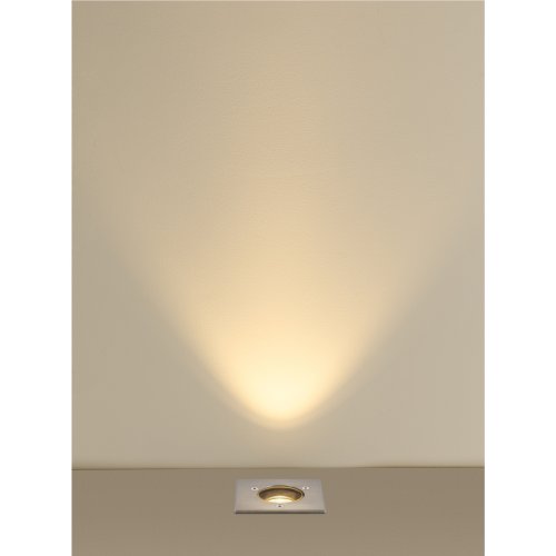 SLV DASAR&reg; S, vloerinbouwarmatuur, vierkant, 4 W, 3000K, 24&deg;, IP67, cilind - Slv 1007681 1007683 ma1 rgb - 20026544