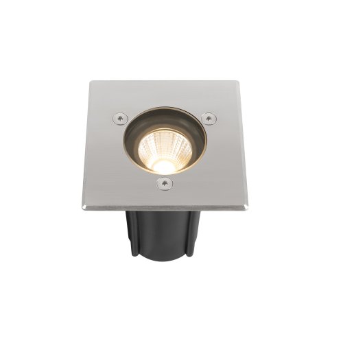 SLV DASAR&reg; S, vloerinbouwarmatuur, vierkant, 4 W, 3000K, 24&deg;, IP67, cilind - Slv 1007681 2 rgb - 20026544