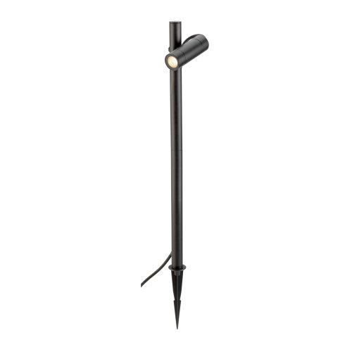 SLV HELIA SLIM Pole, single, led staande armatuur voor buiten, zwart IP65  - Slv 1007868 1 h rgb - 20026588