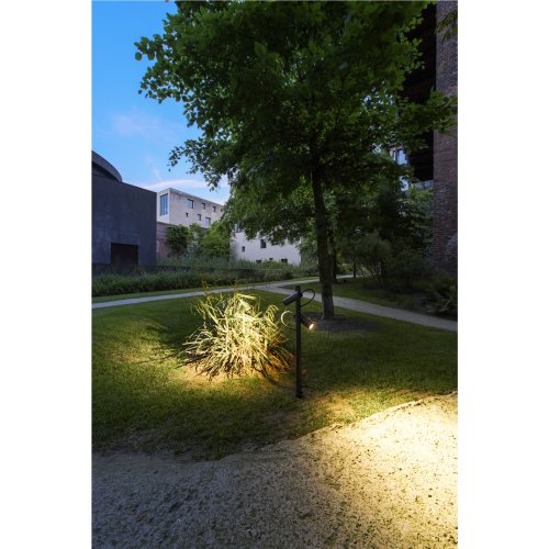 SLV HELIA SLIM Pole, double, led staande armatuur voor buiten, zwart IP65  - Slv 1007869 a1 h rgb - 20026589