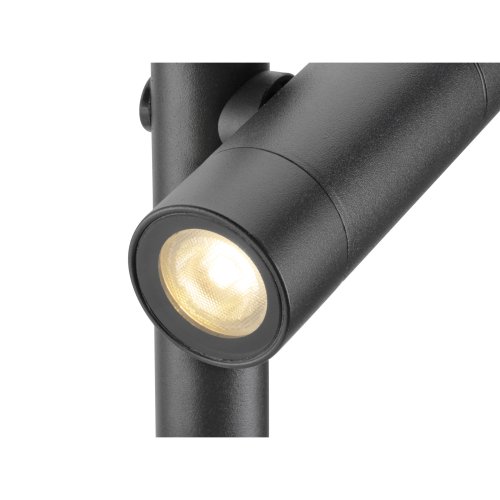 SLV HELIA SLIM Pole, double, led staande armatuur voor buiten, zwart IP65  - Slv 1007869 d1 rgb - 20026589