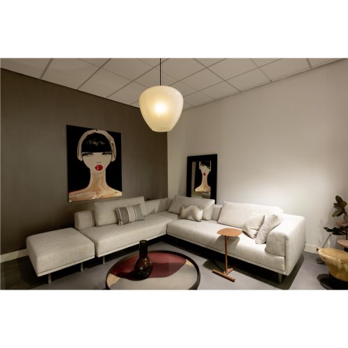 SLV PANTILO CONVEX 40, pendelarmatuur, 150cm, E27, max. 40W, wit - Slv 1007878 a1 h rgb - 20026598