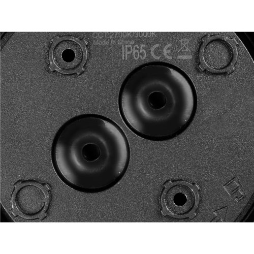 SLV D-RING S, wandarmatuur, FASE, 2700/3000K, FASE, IP65, zwart - Slv 1007911 d2 rgb - 20026604