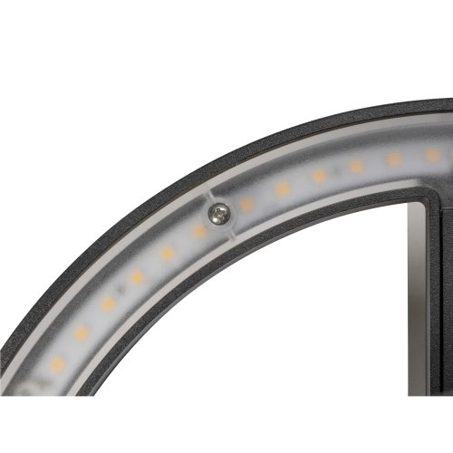 SLV Q-RING, wandarmatuur, sensor, 3000K, IP54, zwart - Slv 1007916 d1 rgb - 20026608
