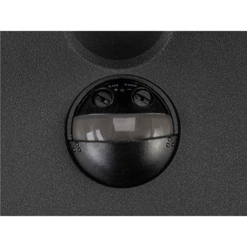 SLV Q-RING, wandarmatuur, sensor, 3000K, IP54, zwart - Slv 1007916 d3 rgb - 20026608