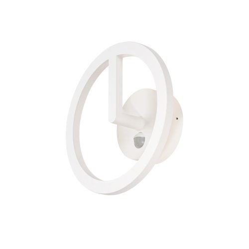SLV Q-RING, wandarmatuur, sensor, 3000K, IP54, wit - Slv 1007917 1 h rgb - 20026609