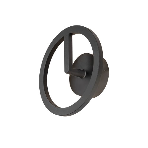 SLV Q-RING, wandarmatuur, 3000K, PHASE, IP65, zwart - Slv 1007918 1 h rgb - 20026610