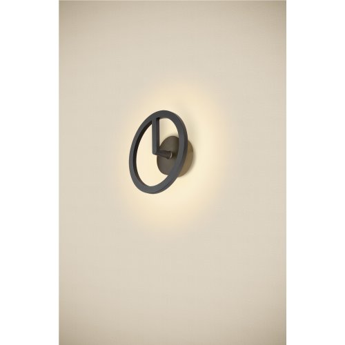 SLV Q-RING, wandarmatuur, 3000K, PHASE, IP65, zwart - Slv 1007918 ma1 rgb - 20026610