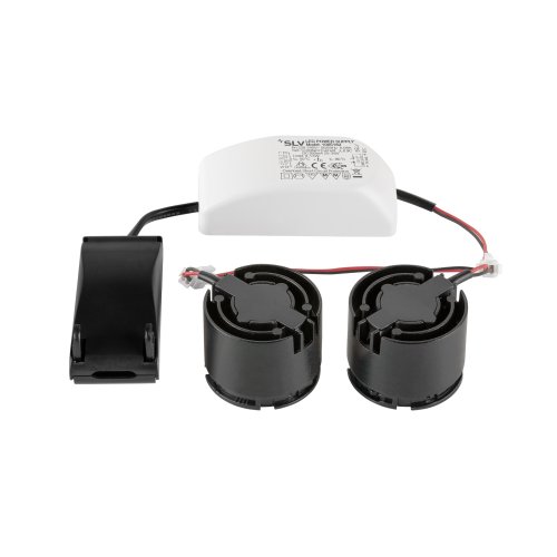 SLV NEW TRIA&reg; 155, DOUBLE led module, 3000K, 38&deg;, PHASE, zwart - Slv 1008006 2 rgb - 20026622