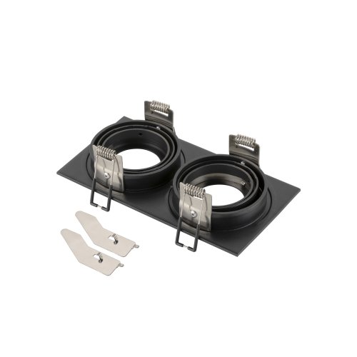 SLV NEW TRIA&reg; 155, plafondinbouwring, l: 17 B: 9 H: 4 cm, tweelamps, IP 20 - Slv 1008007 2 rgb - 20026623