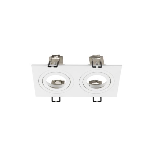SLV NEW TRIA&reg; 155, plafondinbouwring, l: 17 B: 9 H: 4 cm, tweelamps, IP 20 - Slv 1008008 1 h rgb - 20026624